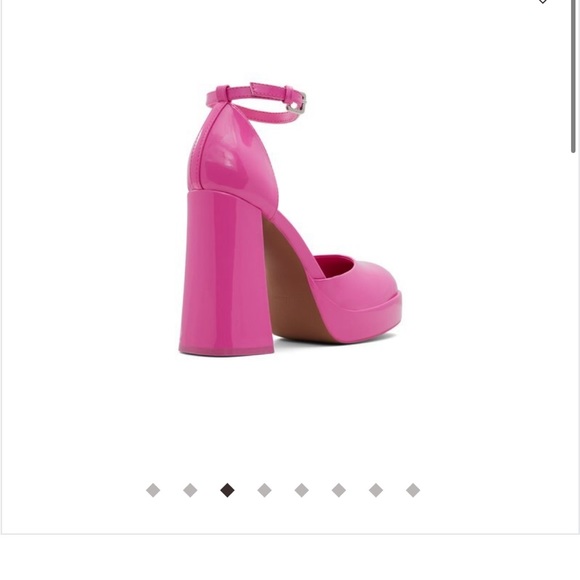 Call it Spring Barbie Pink Platform Heels size 9 - Picture 3 of 3